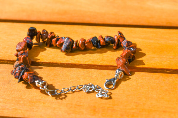 Natural Crystal Chip Bracelet - Image 4