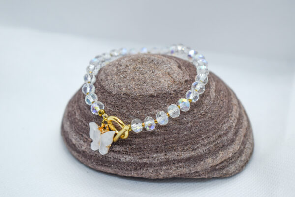 Crystal Golden Bracelet- Butterfly Motif - Image 5