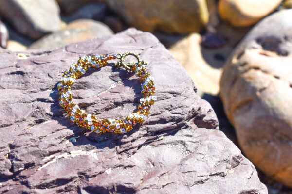 Hand Crafted Ocean Breeze Bronze Bracelet - Image 2