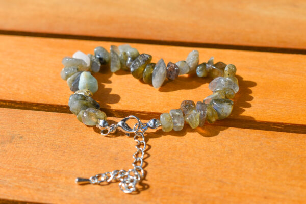 Natural Crystal Chip Bracelet - Image 8