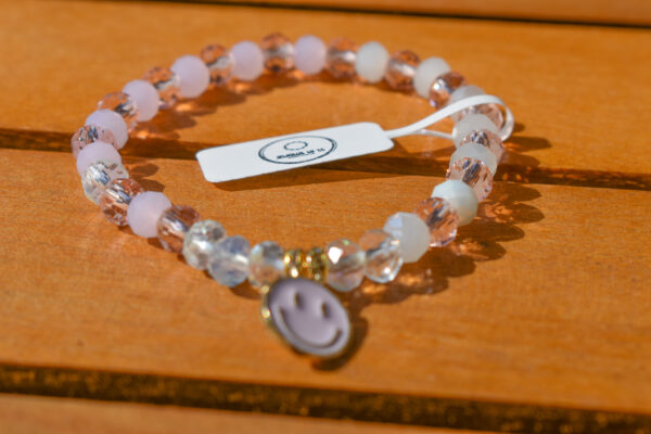 Crystal Rose Charm Bracelet - Image 2