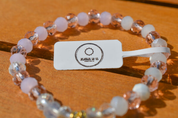 Crystal Rose Charm Bracelet - Image 4