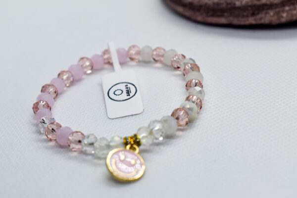 Crystal Rose Charm Bracelet - Image 5