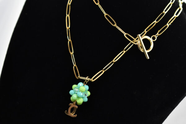 Tropical Paradise Golden Charm Jewellery Set