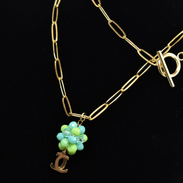 Tropical Paradise Golden Charm Jewellery Set