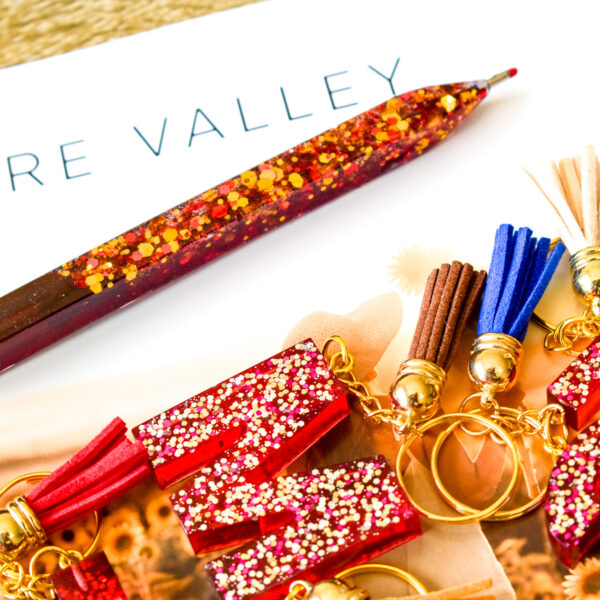 Essential Trio Kit (Personalised Key Chain and Pen with Bookmark)
