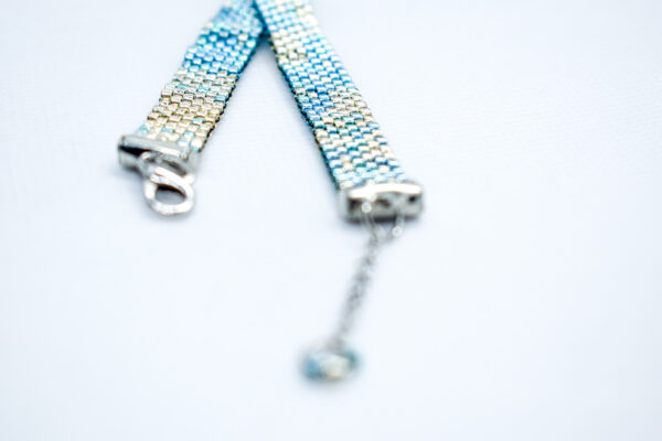 Hand-crafted Beaded Flat Bracelet - Image 3