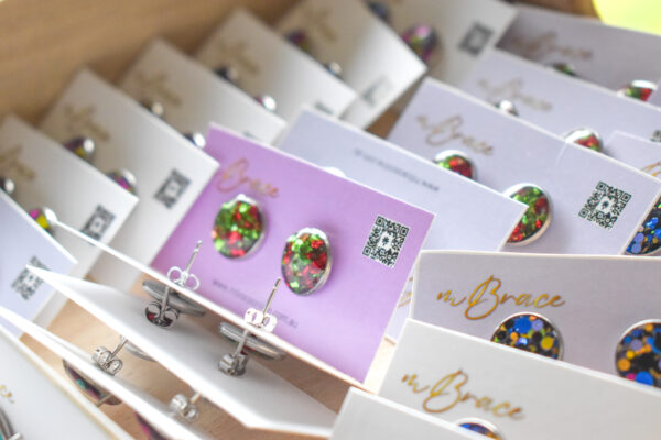 Sparkly Studs (Round) 8mm - Image 8