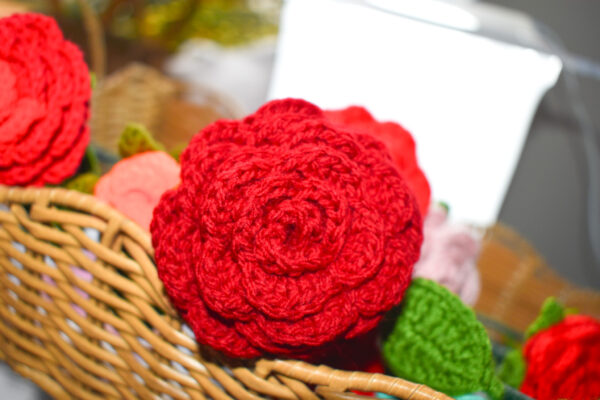 Hand-crafted Crochet Rose Stem - Image 7